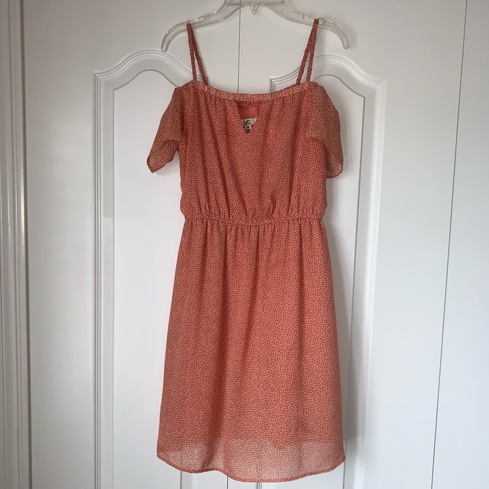 Peach summer dress
